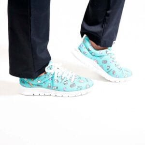 Saludables– Zapas estampadas CON cordón